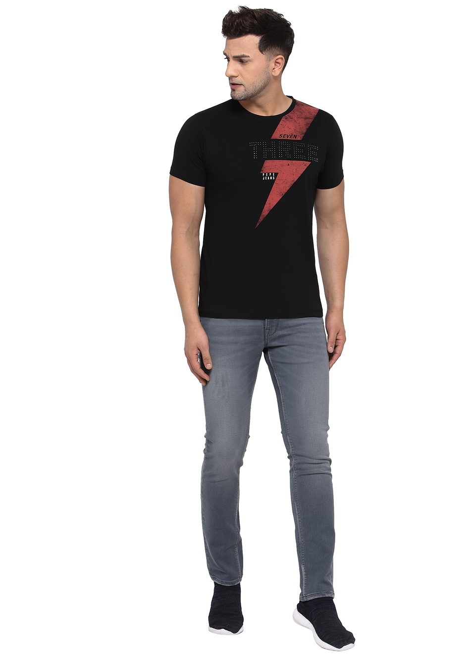 Central Placement Printed T-Shirt, , large image number 4