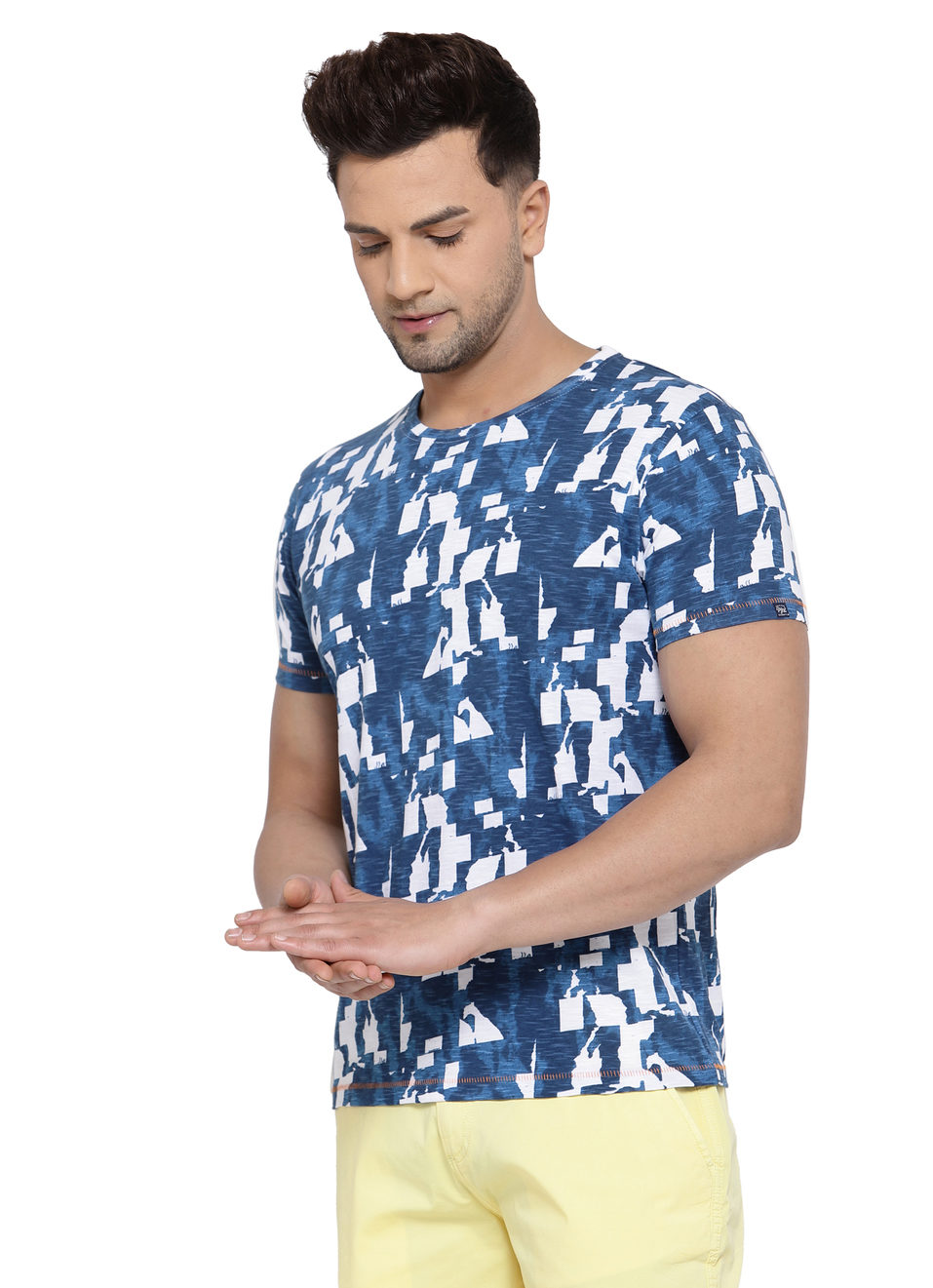 Finbar Abstract Printed T-Shirt, , large image number 2