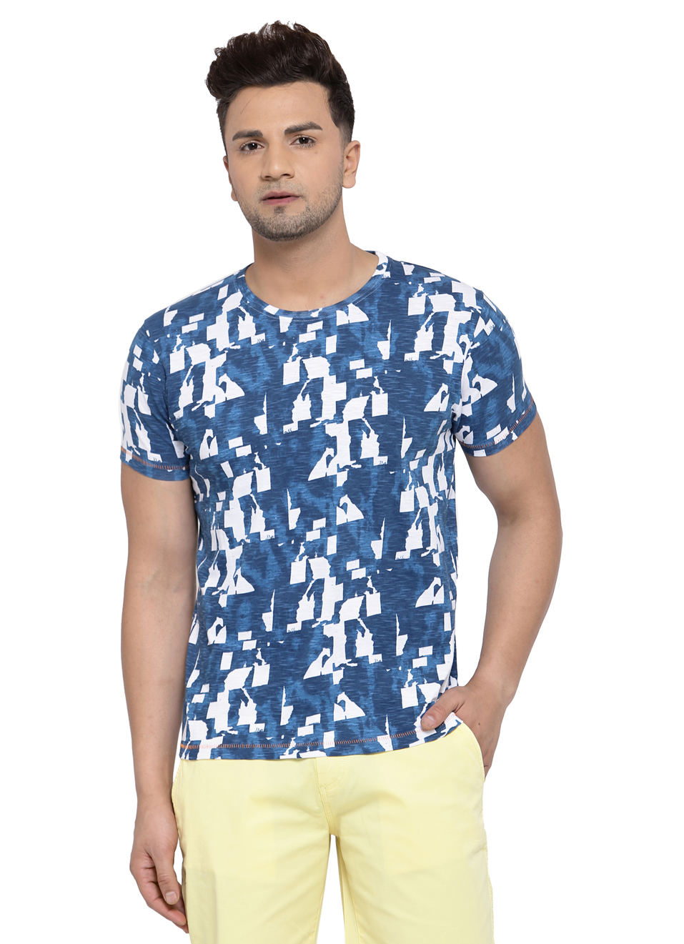 Finbar Abstract Printed T-Shirt, , large image number 0