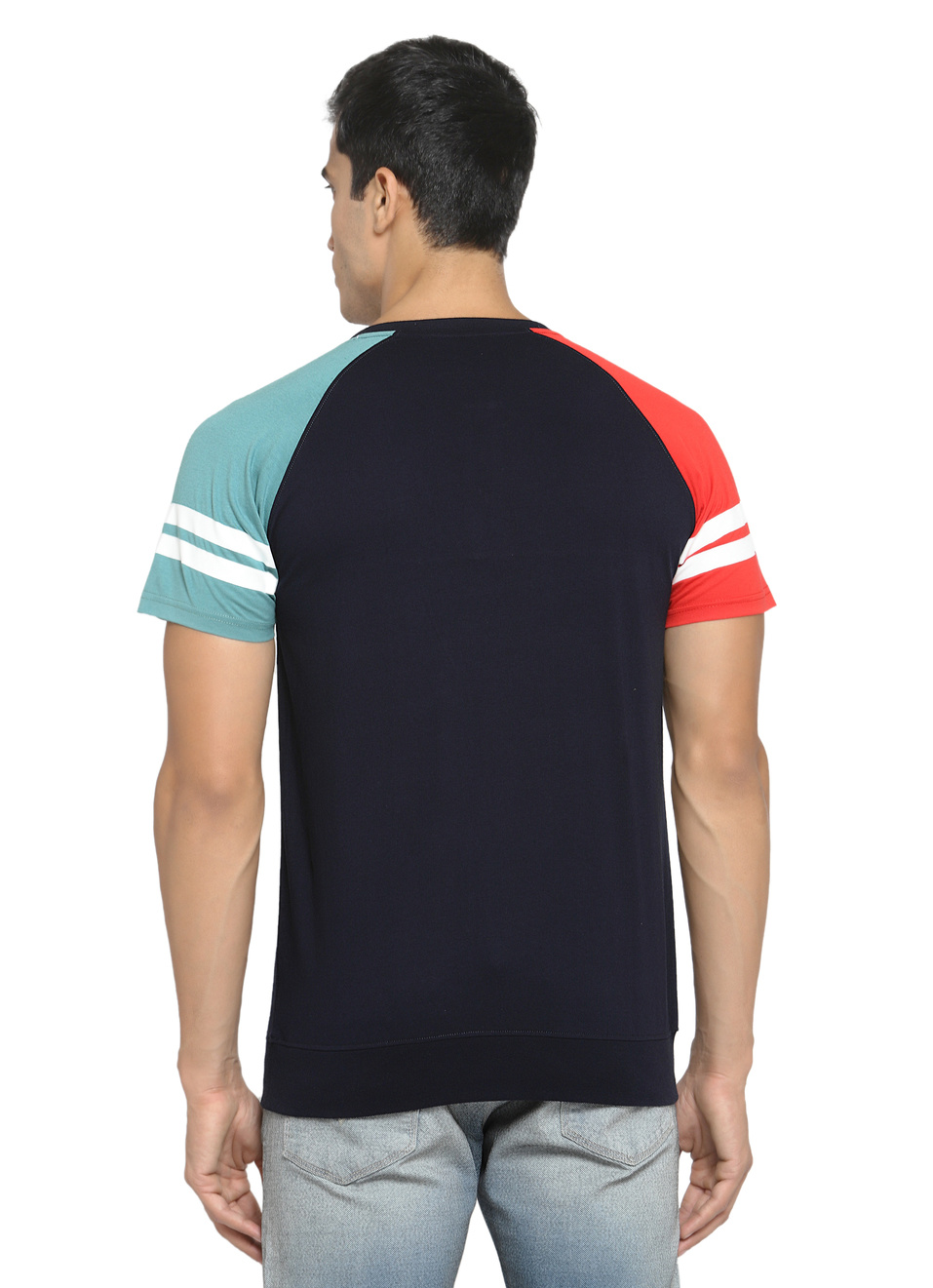 Modern Colour Block T-Shirt, , large image number 1
