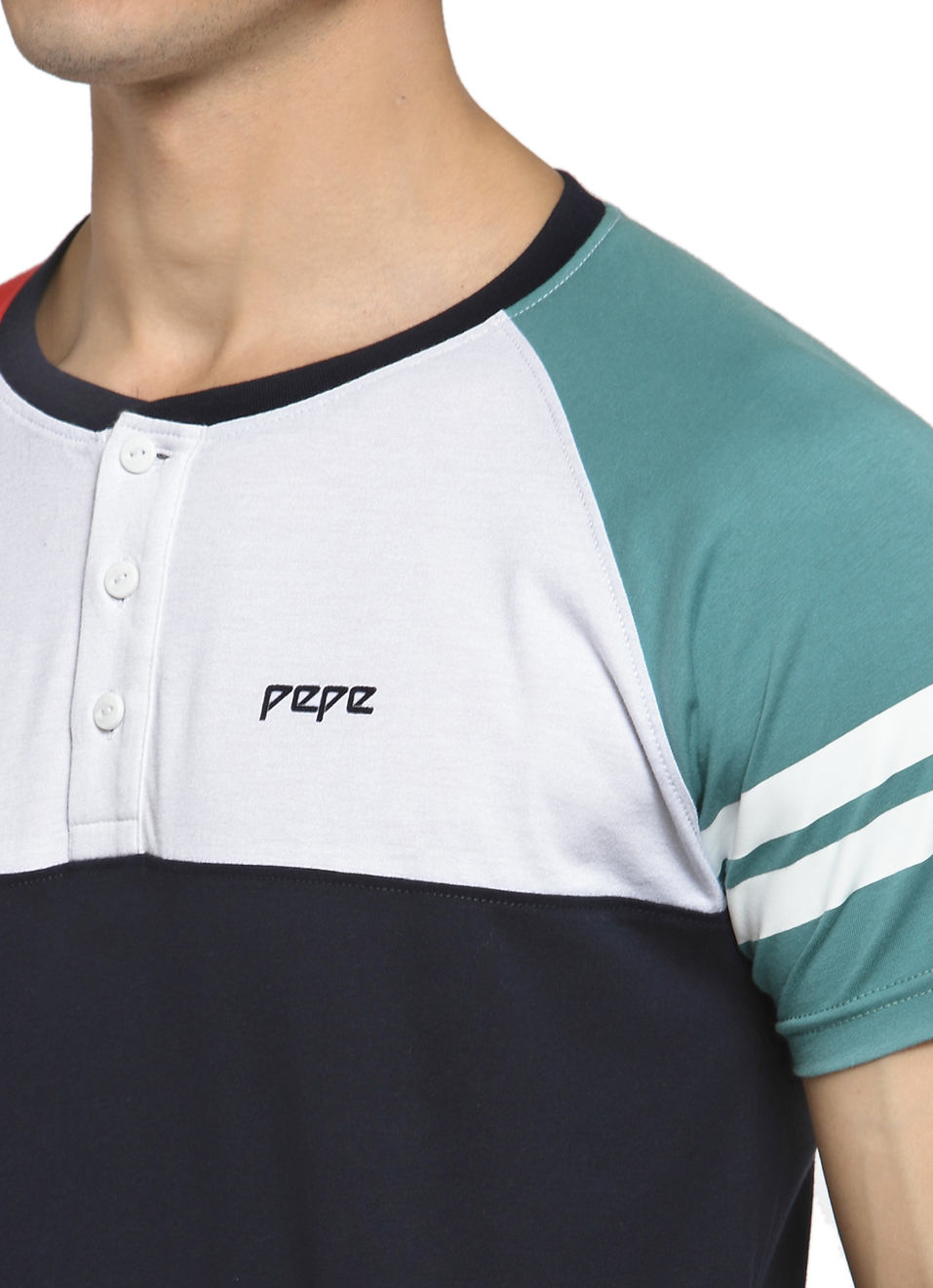 Modern Colour Block T-Shirt, , large image number 4