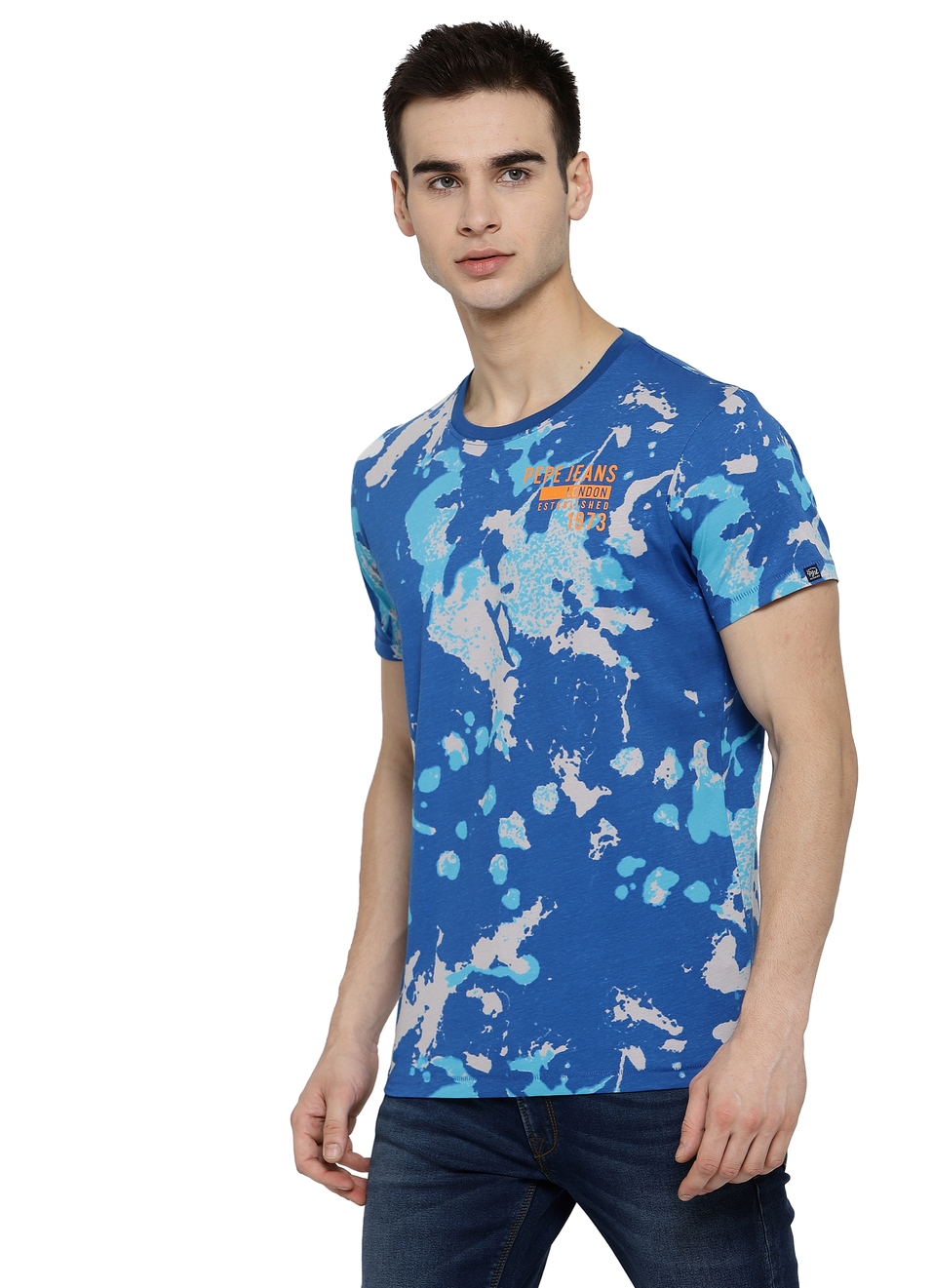 Otto Splatter Print T-Shirt, , large image number 2