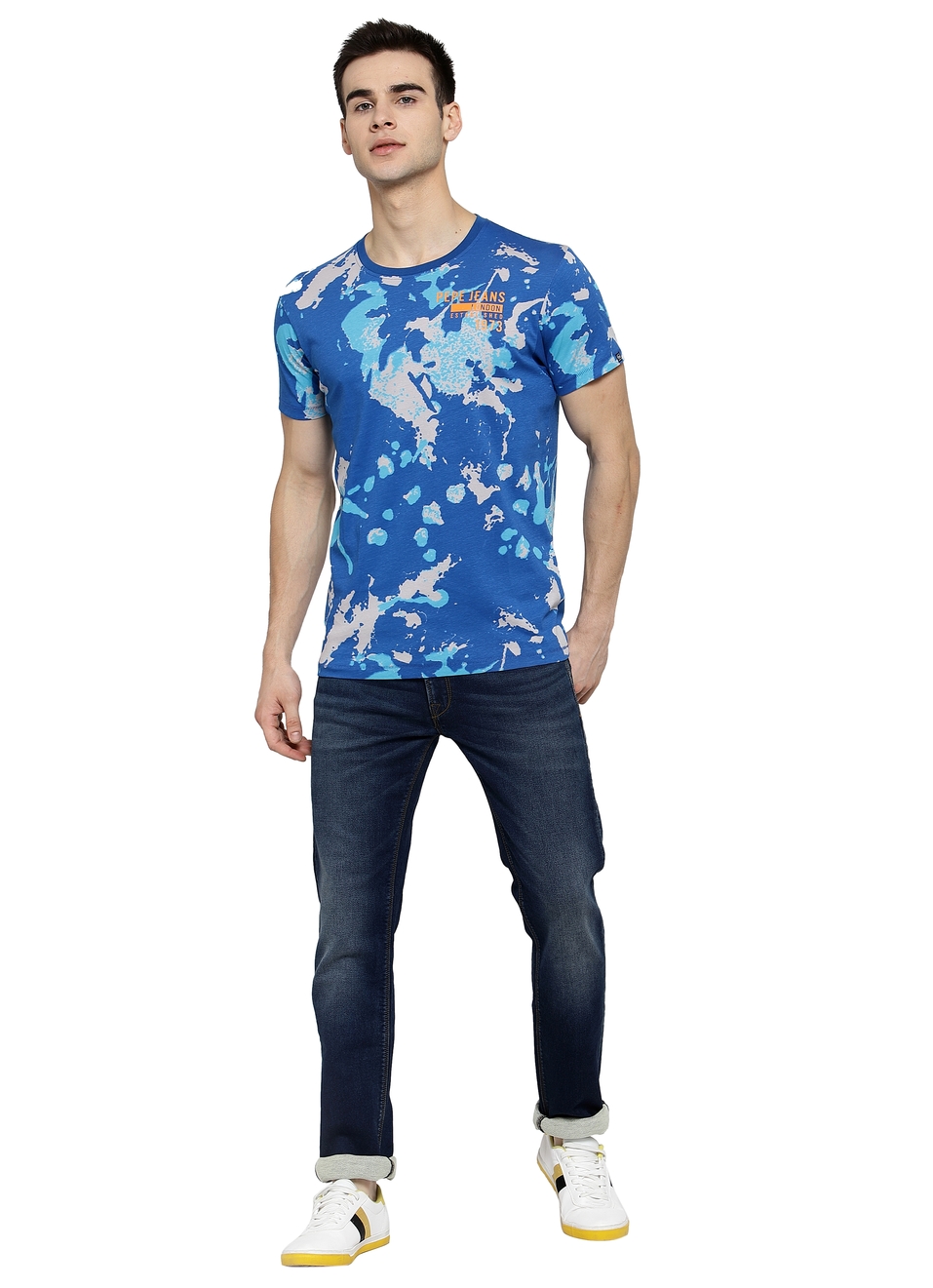 Otto Splatter Print T-Shirt, , large image number 5