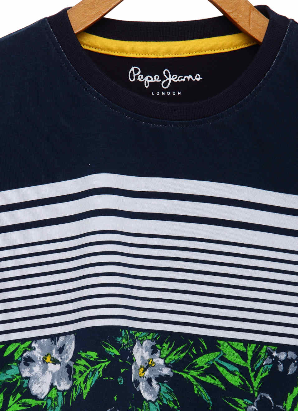 Zane Ss Tropical Print Tee, , large image number 2