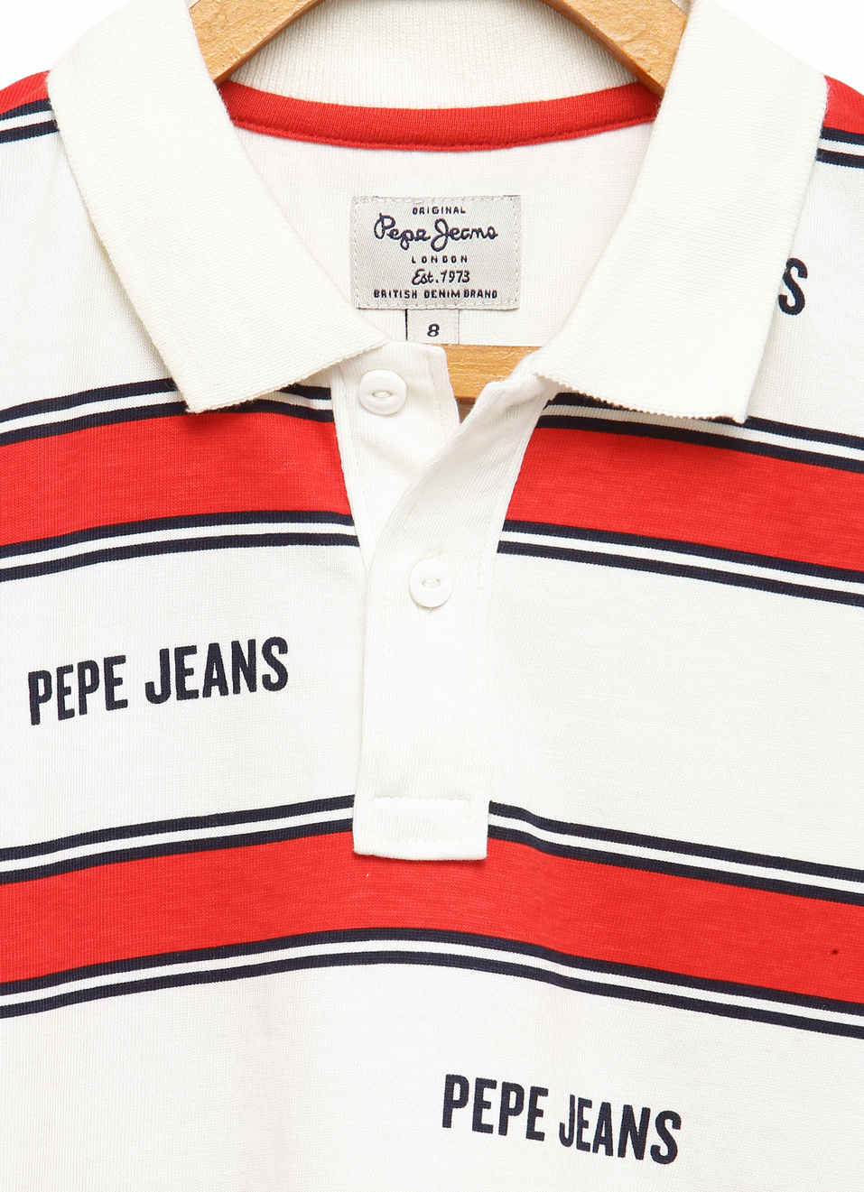 Bart Jr Striper Polo, , large image number 2