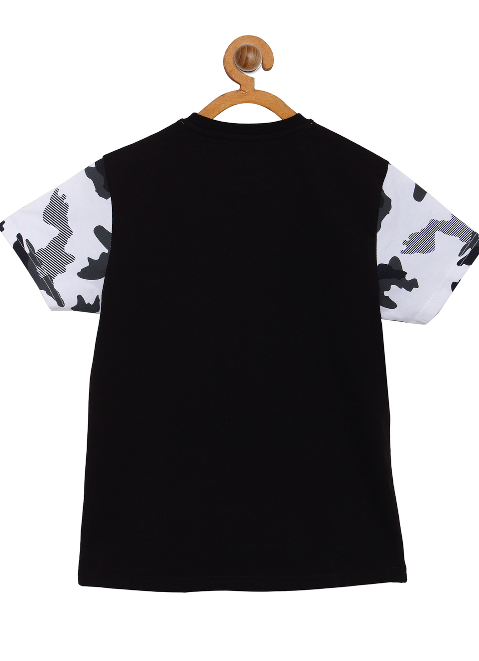 Hudo Ss Camo Colourblocked Tee, , large image number 1
