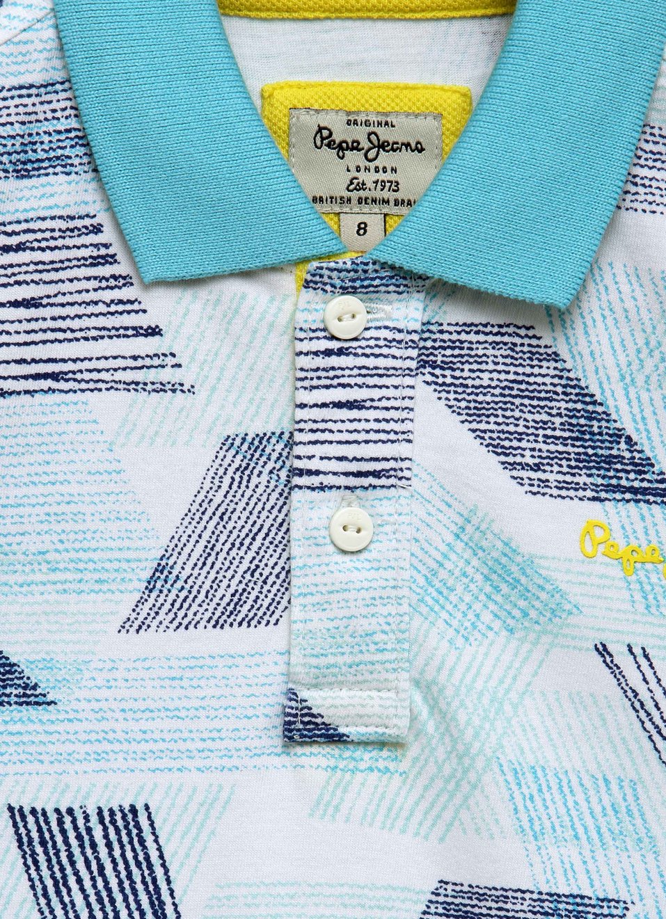 Max Jr Abstract Print Polo, , large image number 2