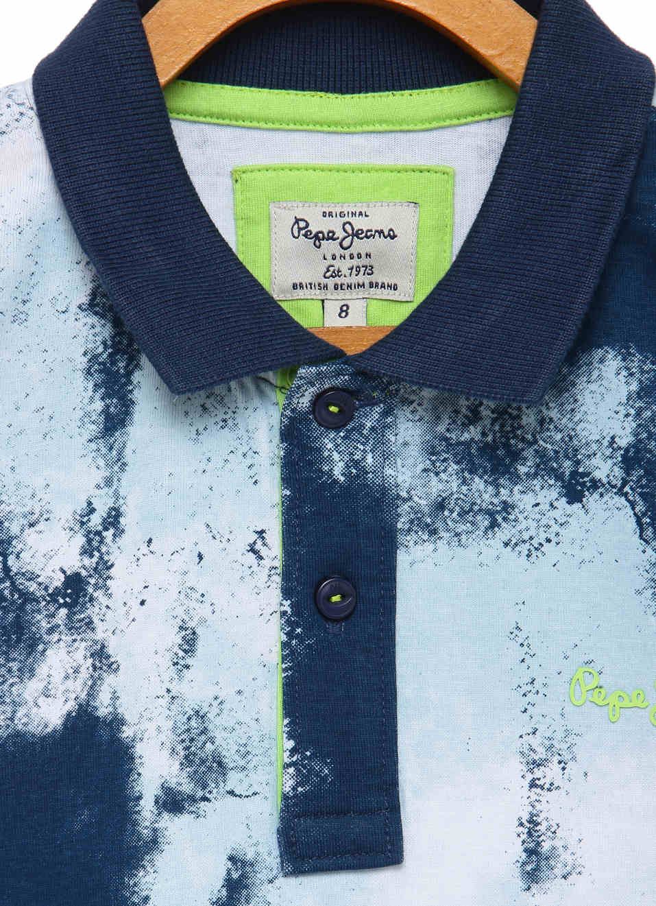 Moses Abstract Print Polo, , large image number 2