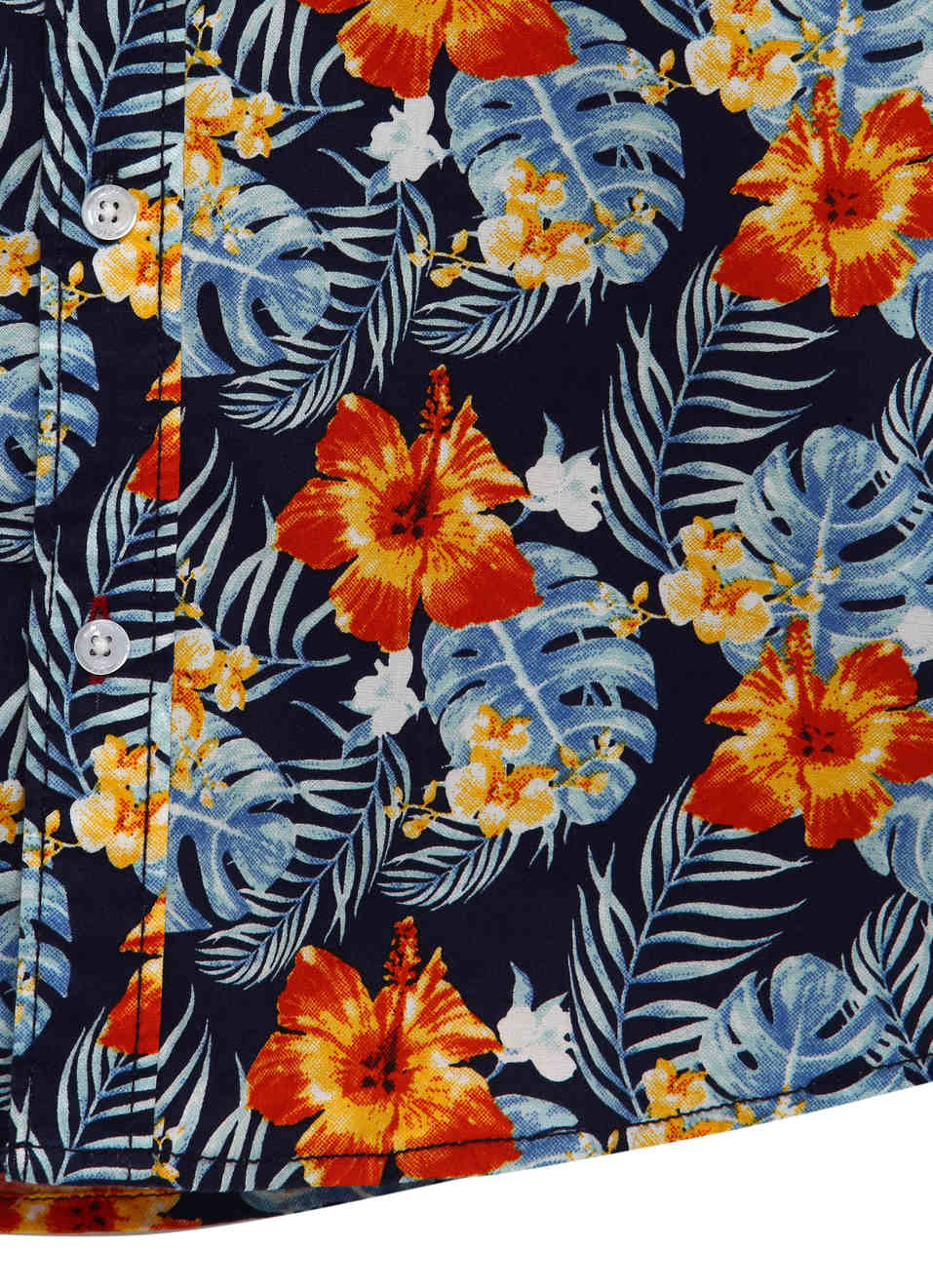 Duran Ss Floral Printed Shirt, , large image number 3