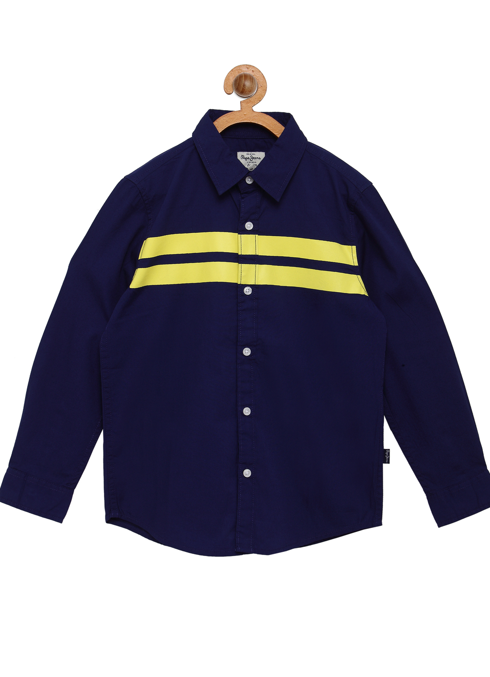 Arin Ls Placement Stripe Print Shirt, , large image number 0