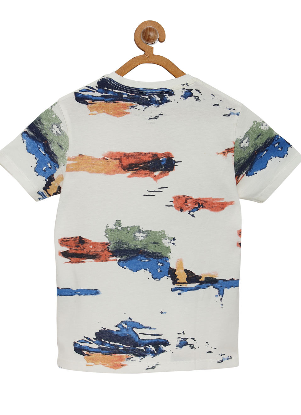 Cuba Ss Brush Stroke Printed Tee, , large image number 1