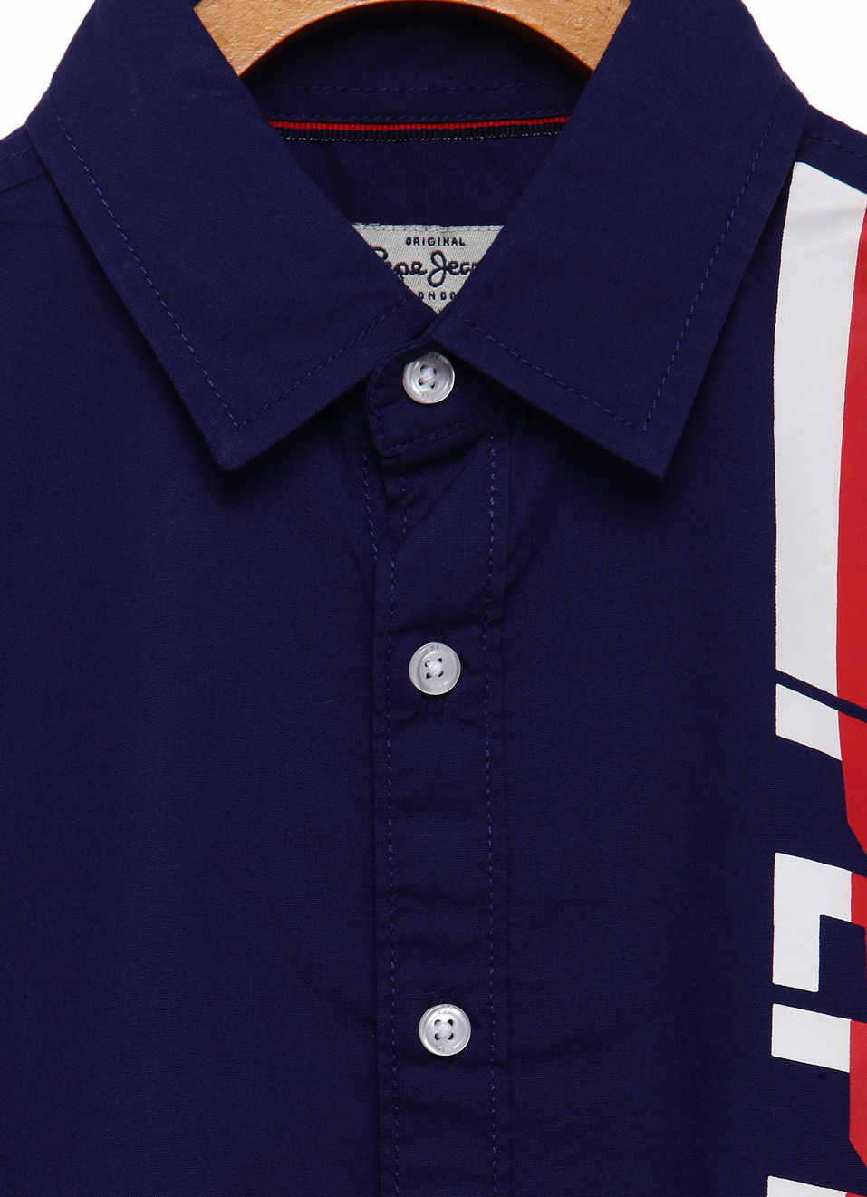 Nic Ls Placement Stripe Print Shirt, , large image number 2