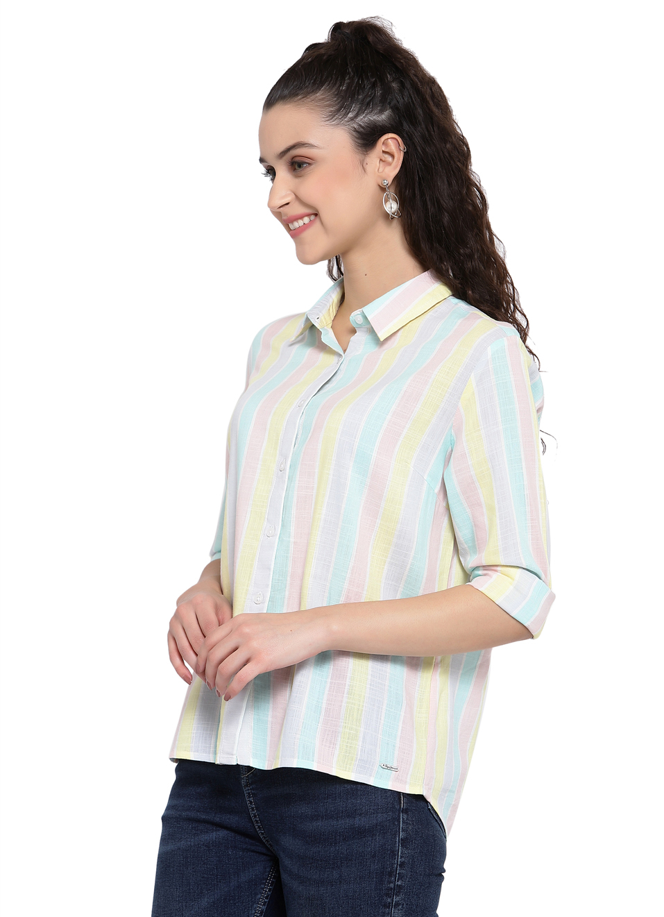 Naharis Stripe Shirt, , large image number 2