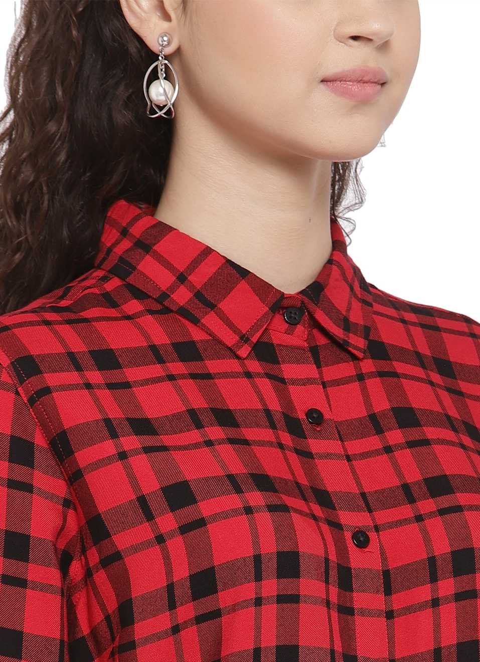 Osha Basic Checks Shirt , , large image number 4