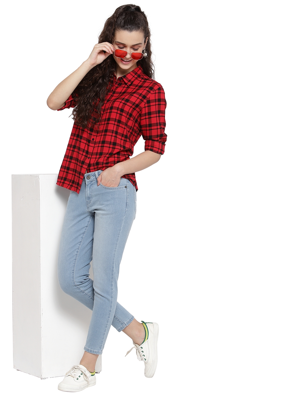 Osha Basic Checks Shirt , , large image number 5