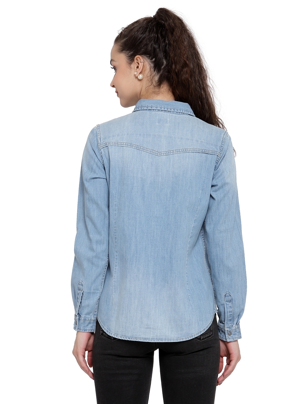 Sansa Denim Shirt , , large image number 1