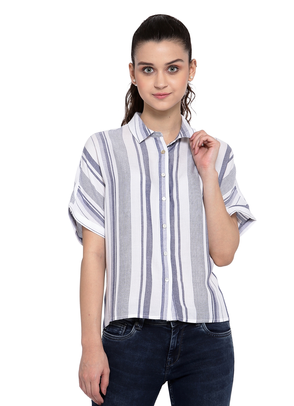 Alton Boxy Fit Shirt, , large image number 0