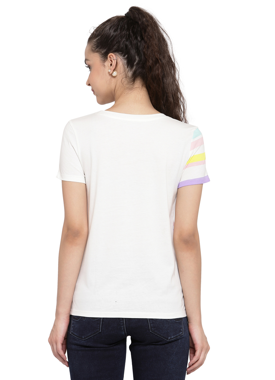 Elora Striper T Shirt, , large image number 1