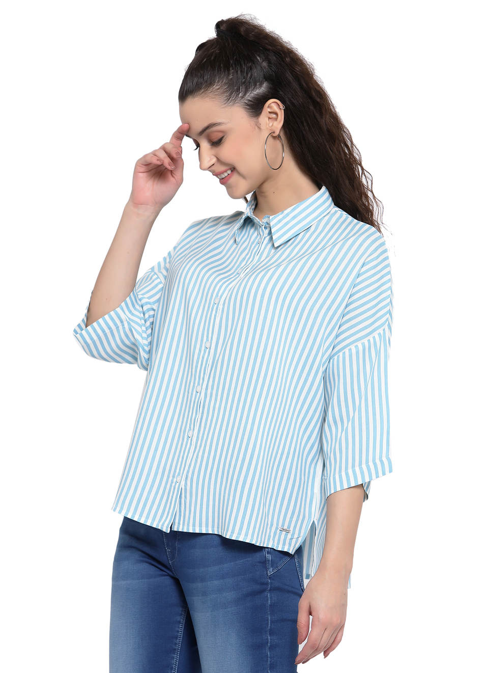 Tycho Boxy Fit Button Down Shirt, , large image number 2