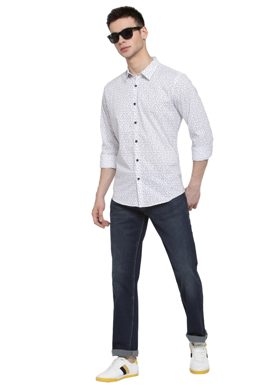 Trace Minimal Printed Shirt, , large image number 3