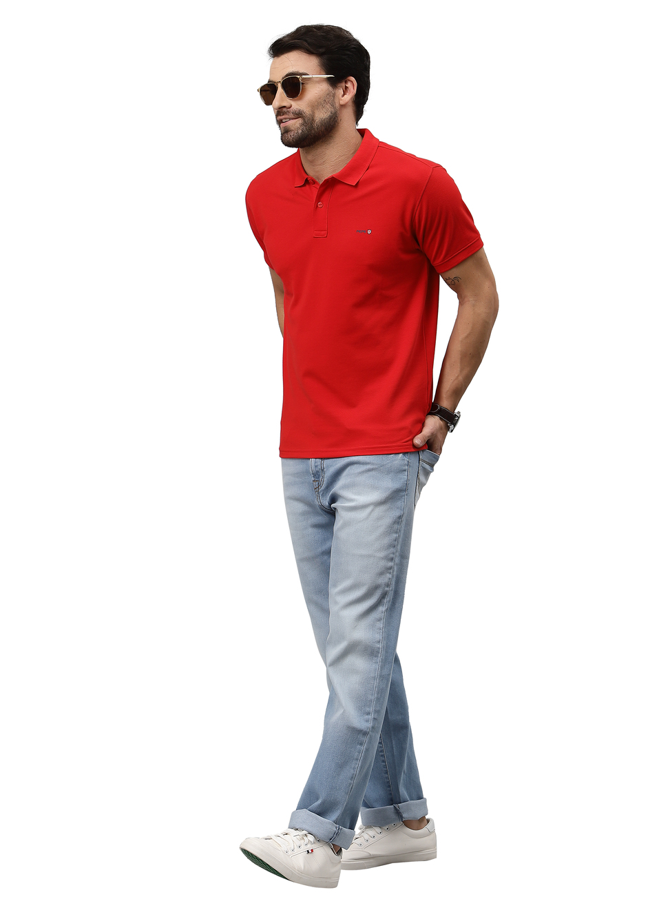 Victor Solid Polo, , large image number 3