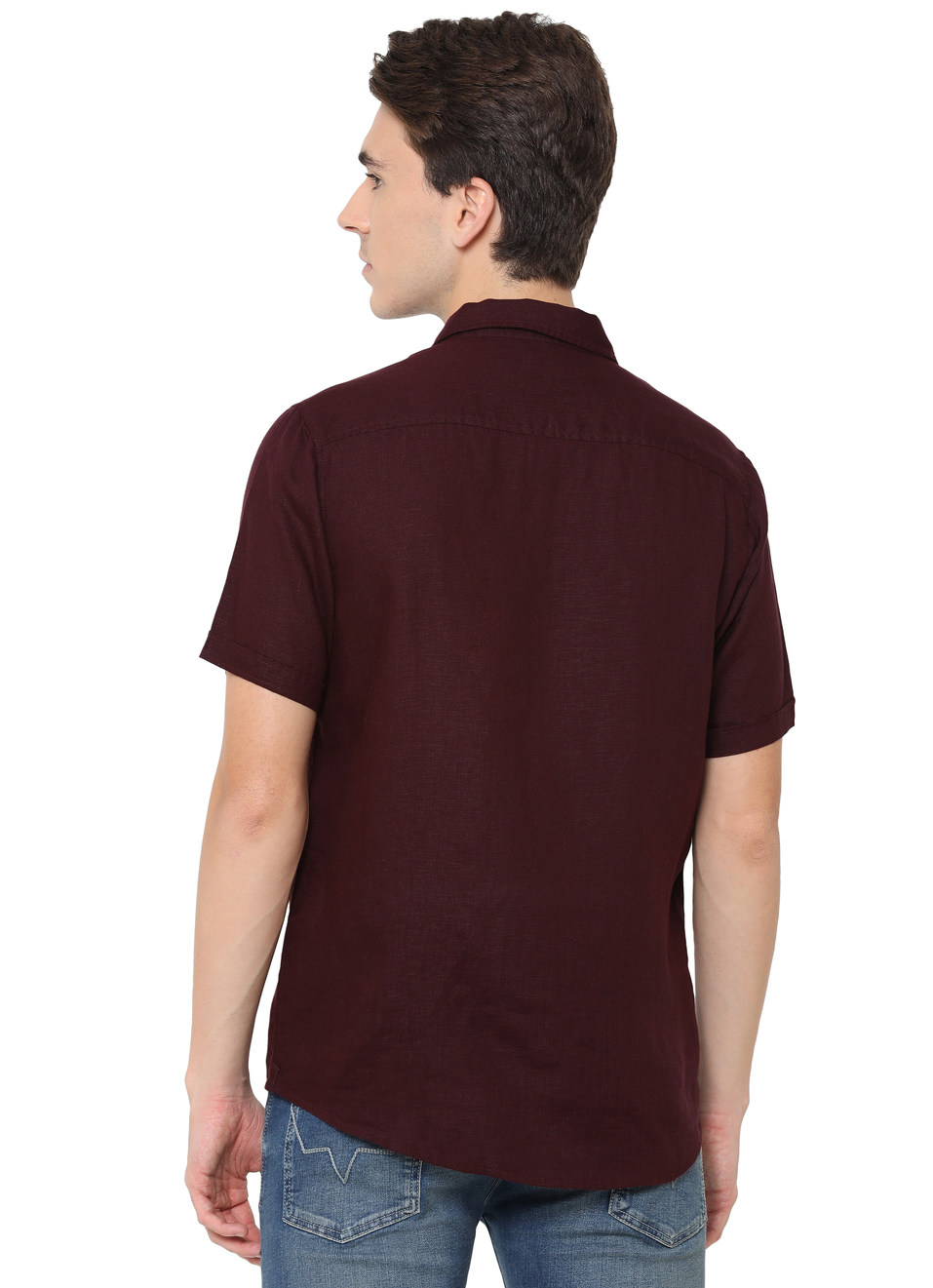 Spedo Ss 100% Linen Shirt, , large image number 1