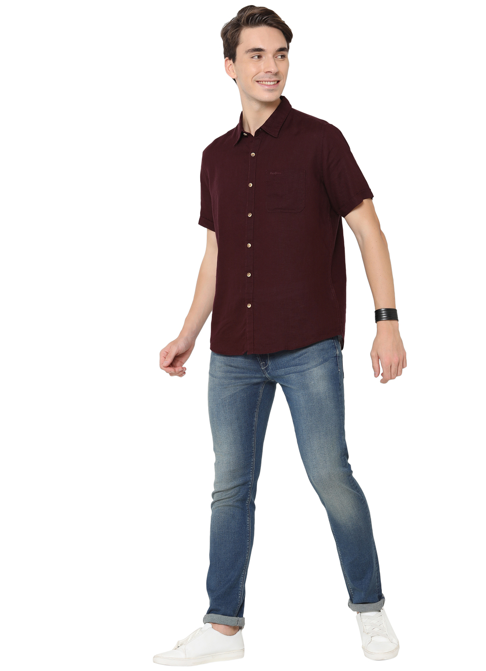 Spedo Ss 100% Linen Shirt, , large image number 3