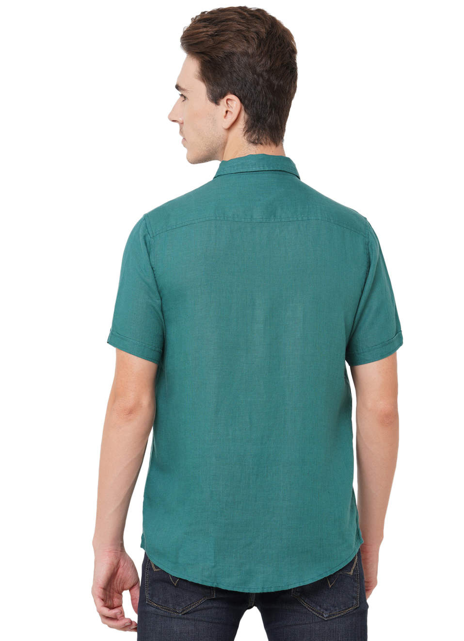 Spedo Ss 100% Linen Shirt, , large image number 1