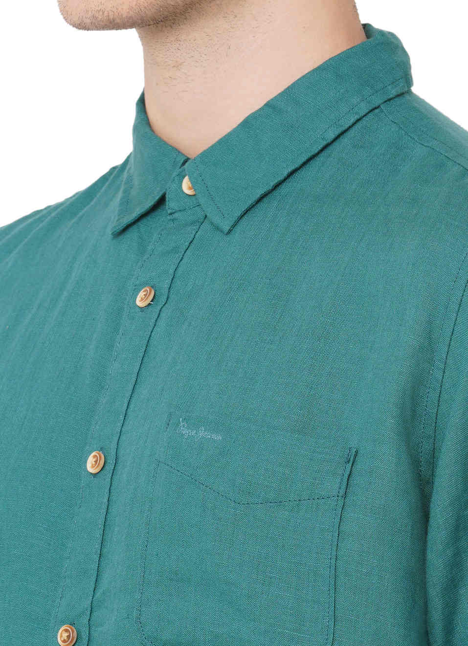 Spedo Ss 100% Linen Shirt, , large image number 5