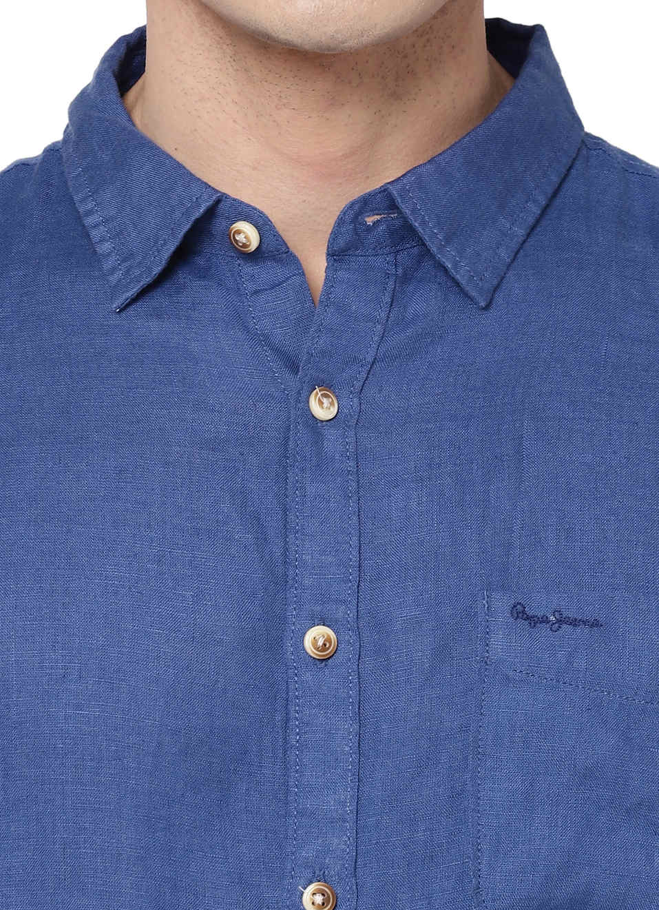 Spedo Ls 100% Linen Shirt, , large image number 4