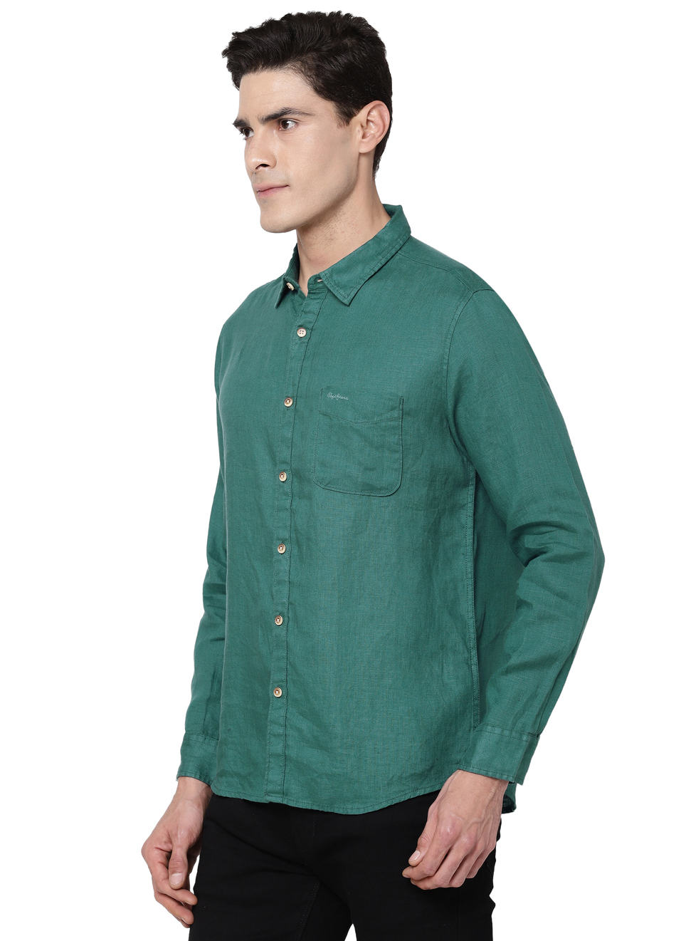 Spedo Ls 100% Linen Shirt, , large image number 2