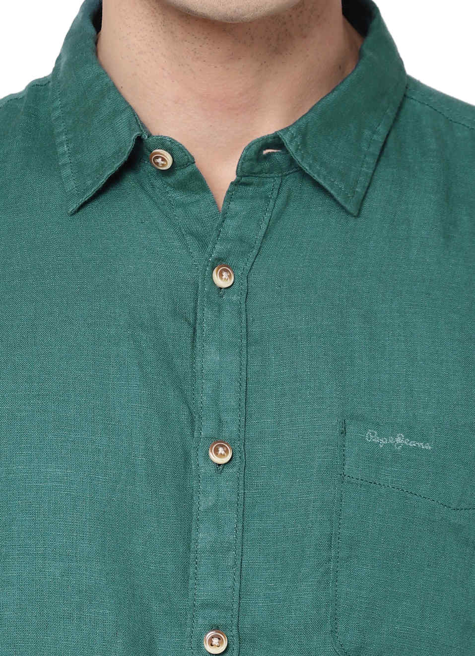 Spedo Ls 100% Linen Shirt, , large image number 4