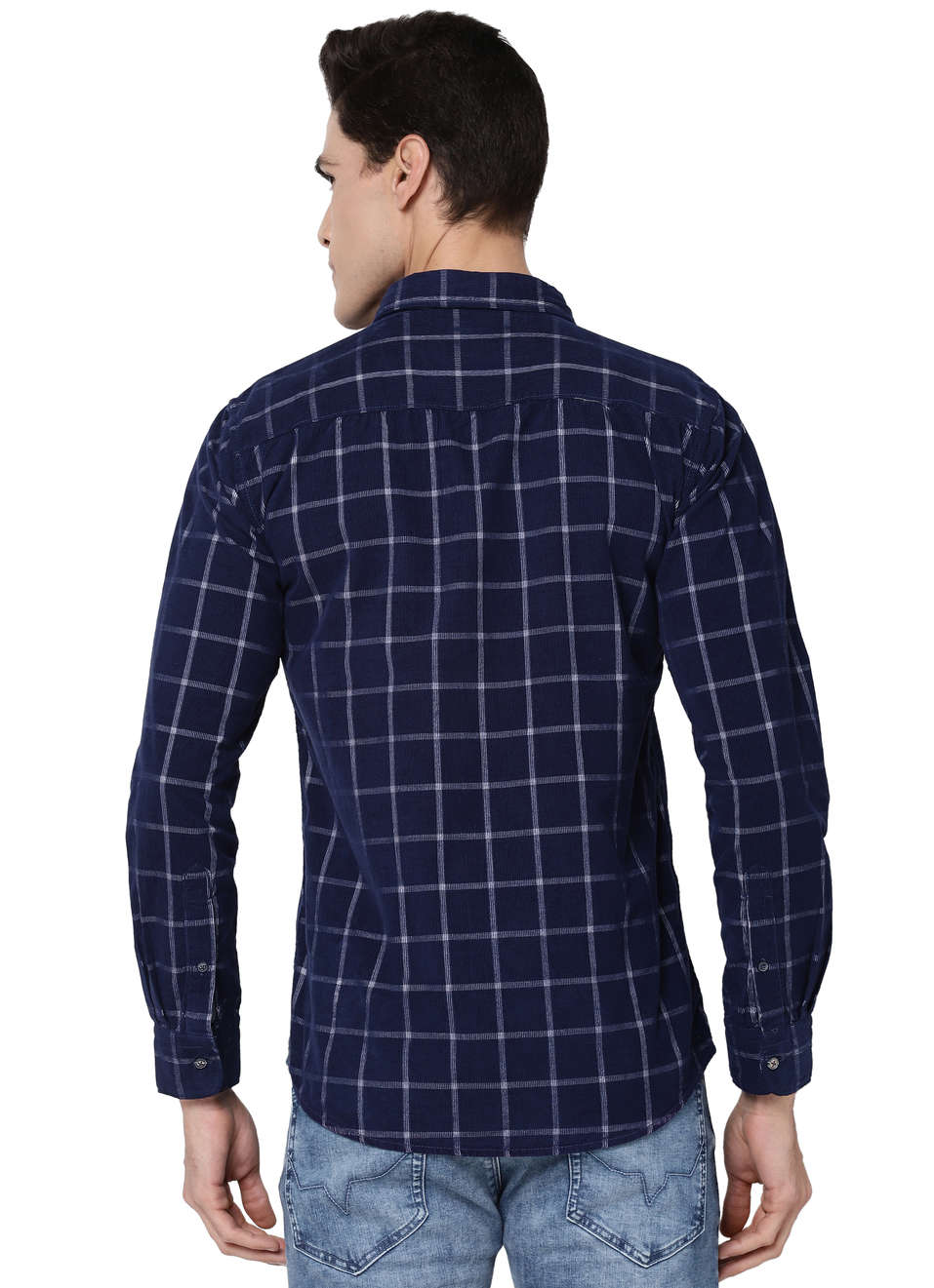 Patrick Corduroy Check Shirt, , large image number 1