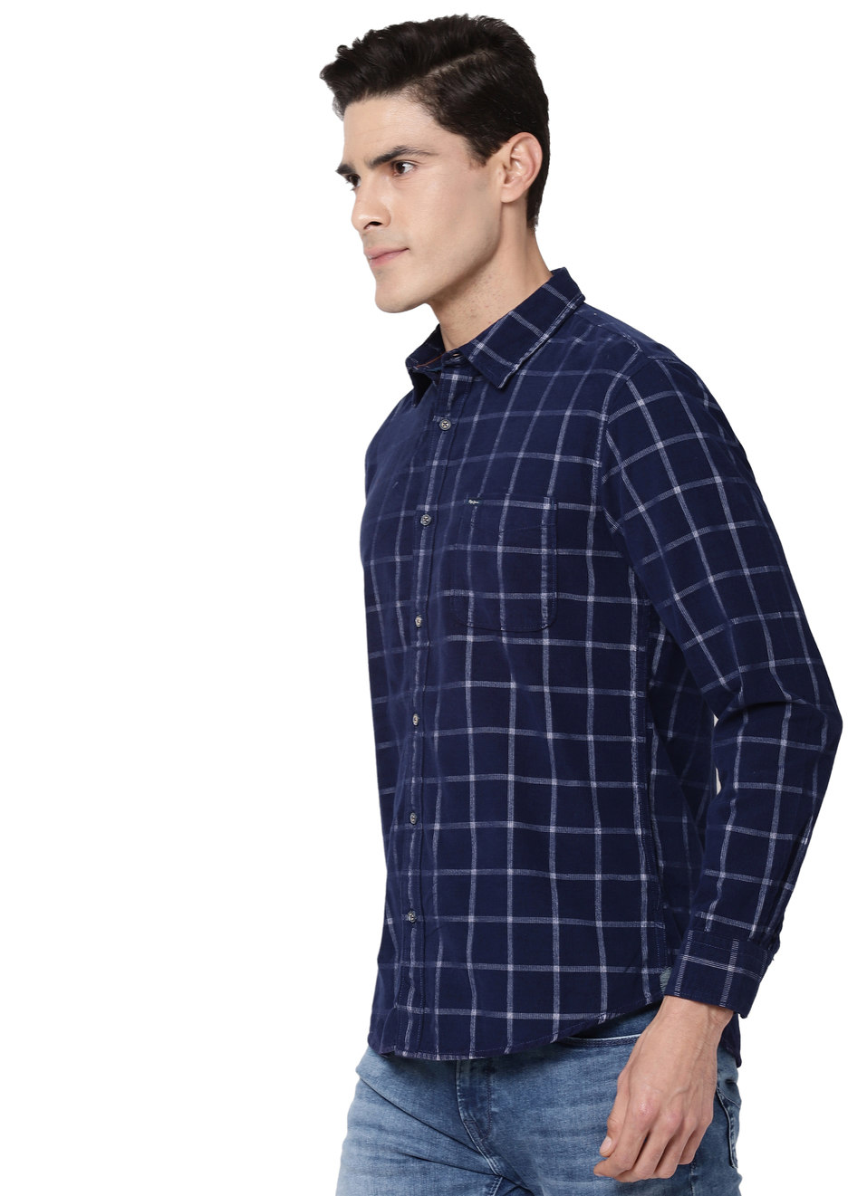 Patrick Corduroy Check Shirt, , large image number 2