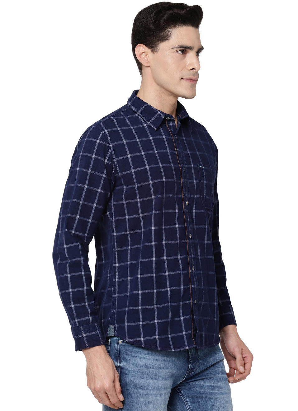 Patrick Corduroy Check Shirt, , large image number 6