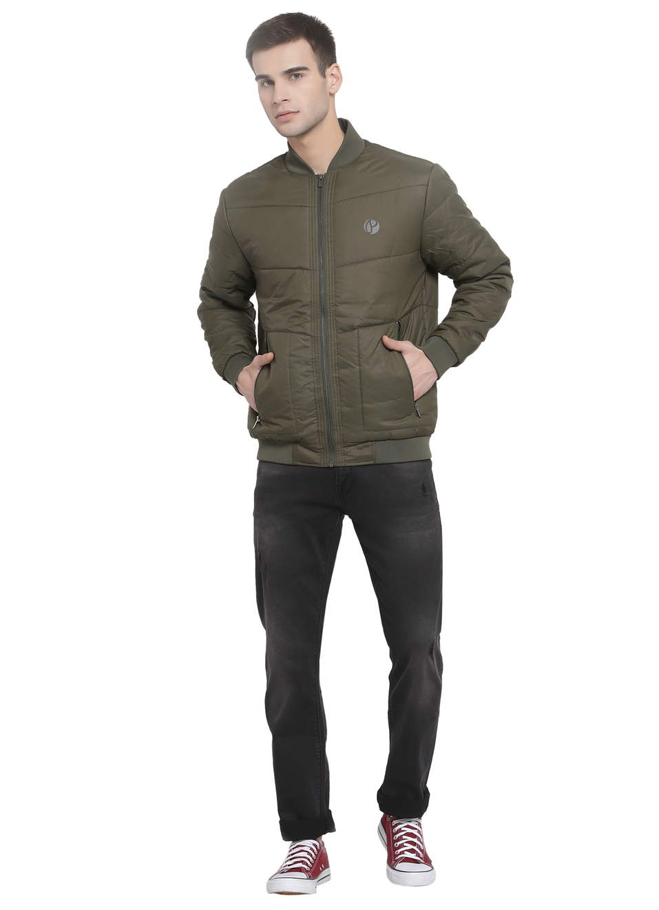 Montero Ls Solid Wadded Jacket, , large image number 5