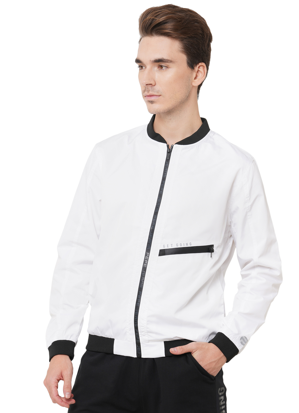 Paco Ls Light Weight Front Zipper Jacket, , large image number 2