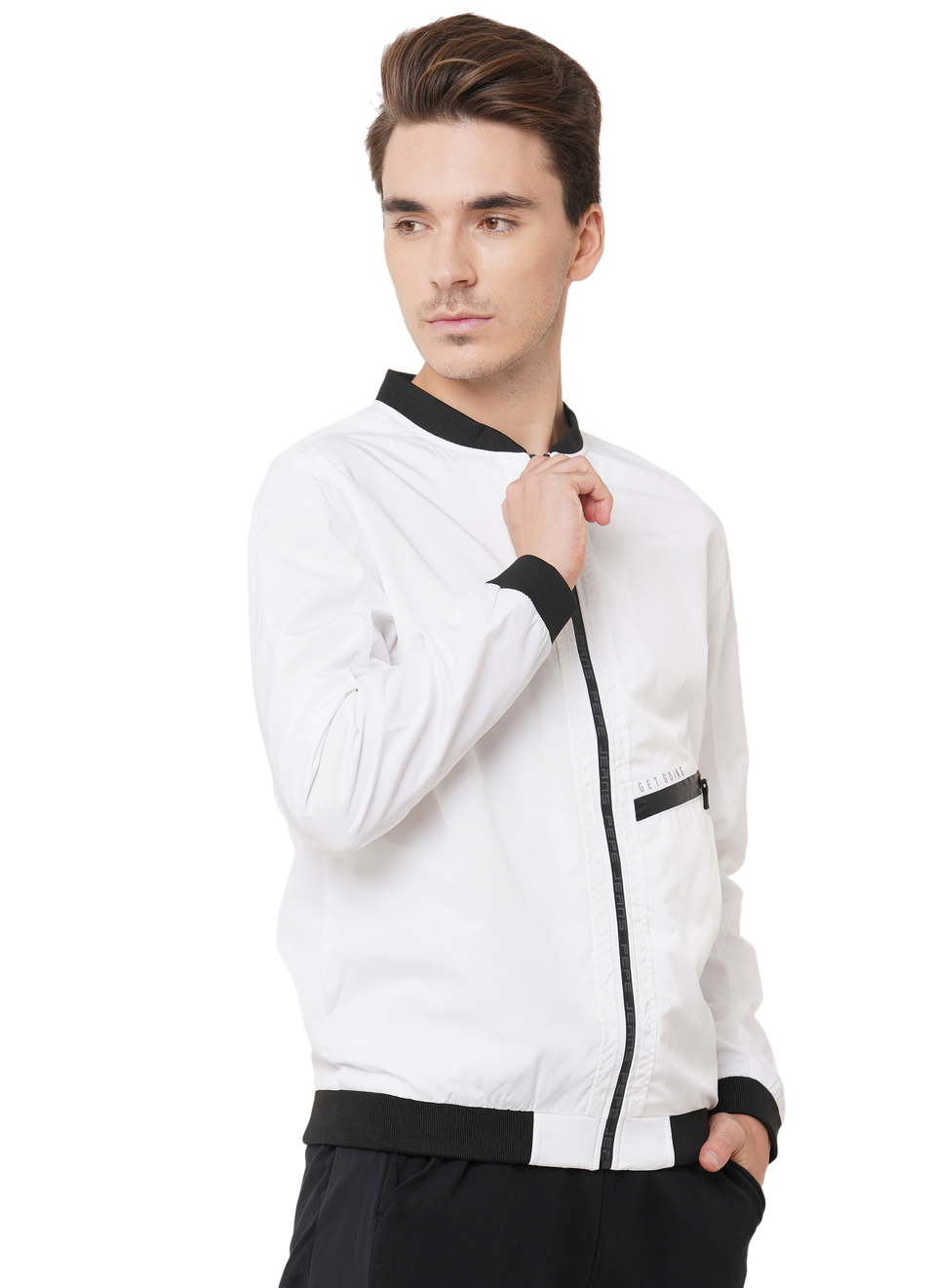 Paco Ls Light Weight Front Zipper Jacket, , large image number 6