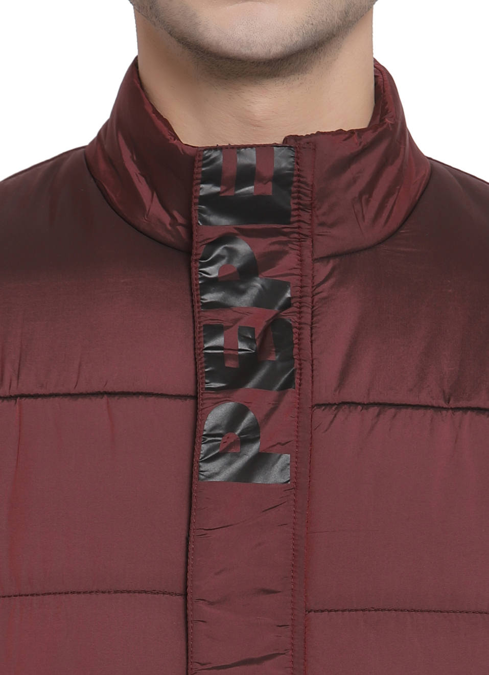 Smasher Ls Solid Shiny Wadded Jacket, , large image number 3