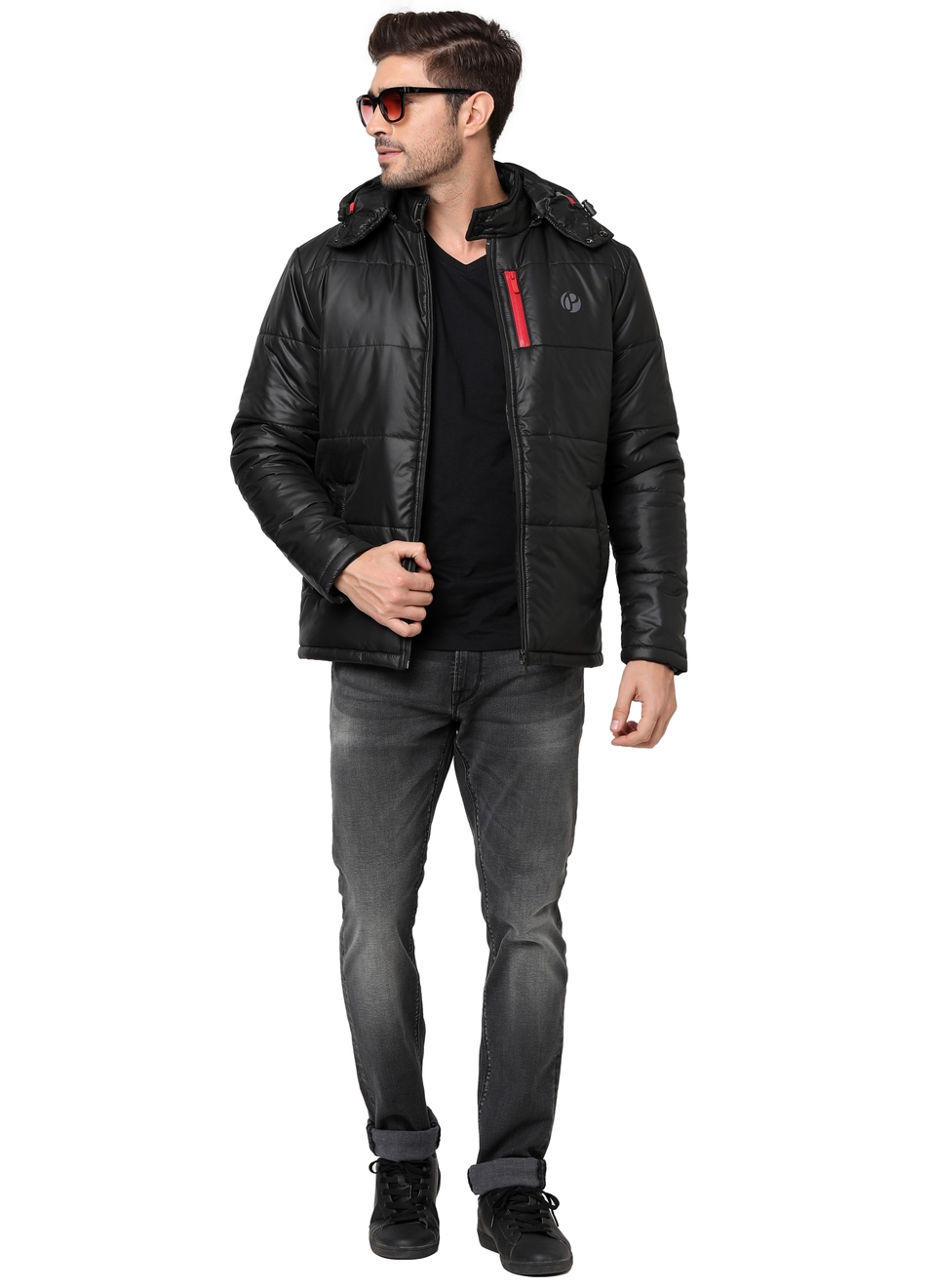 Thunder Ls Solid Wadded Jacket, , large image number 3