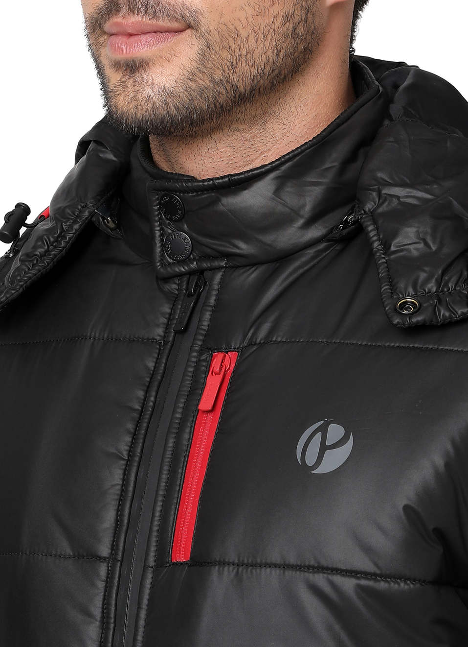 Thunder Ls Solid Wadded Jacket, , large image number 5