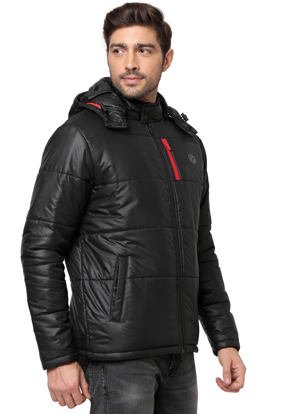 Thunder Ls Solid Wadded Jacket, , large image number 6