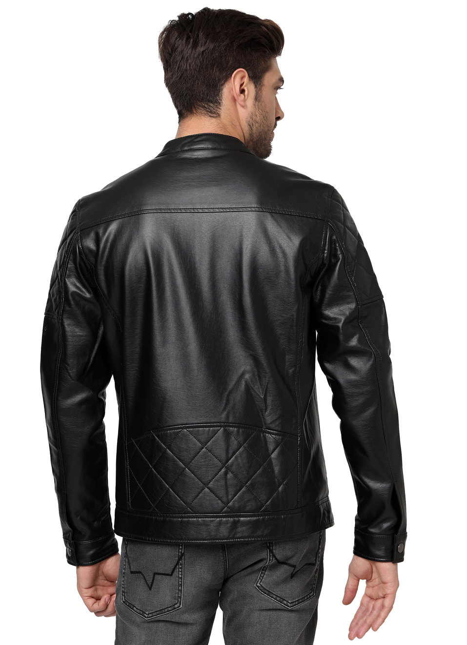 Forrester Ls Pu Biker Jacket, , large image number 1