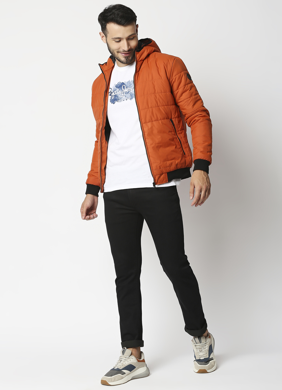 Graham Ls Solid Hoodie Jacket, , large image number 5