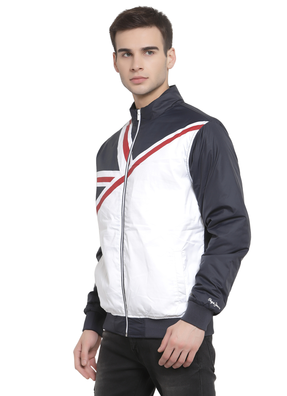 Johan Ls Union Jack Graphic Printed Jacket, , large image number 2