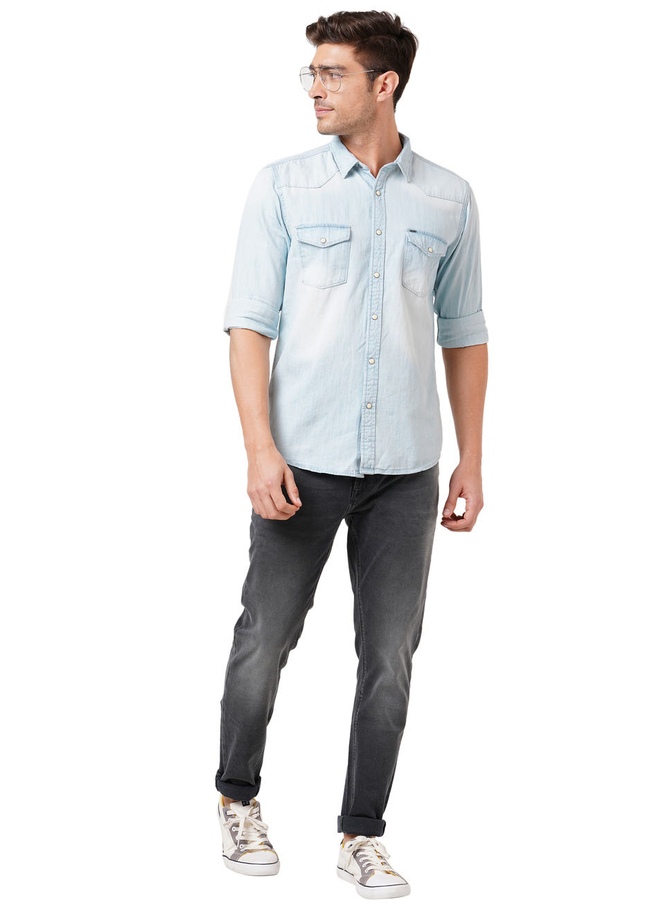 Hank Denim Shirt, , large image number 3