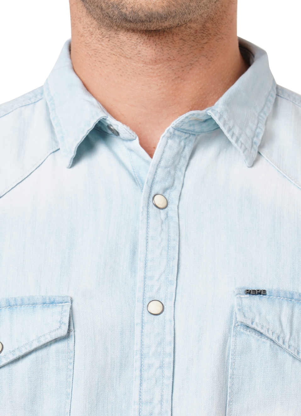 Hank Denim Shirt, , large image number 4