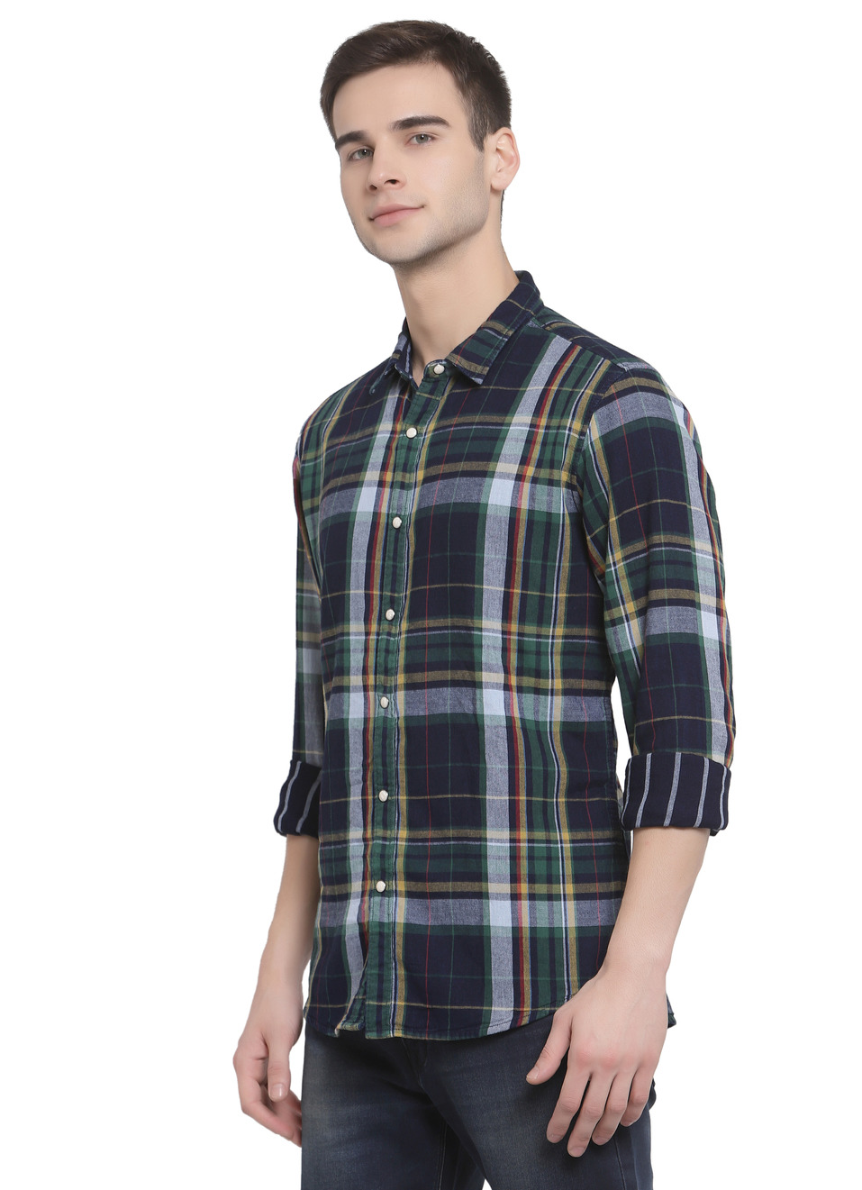 Huston Sr Reversible Check Shirt, , large image number 2