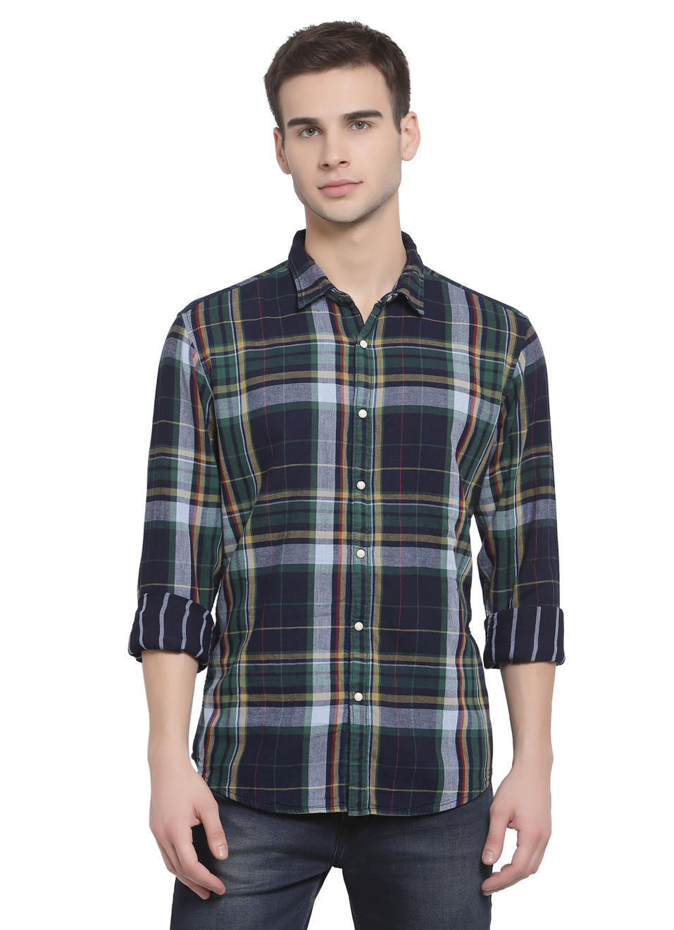 Huston Sr Reversible Check Shirt, , large image number 0