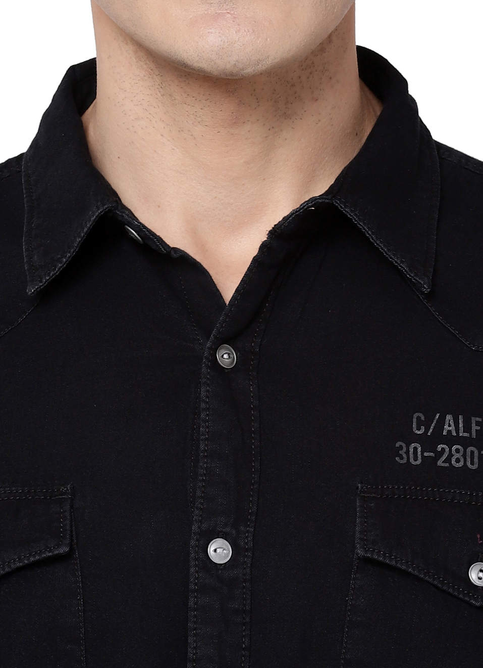 Boast Western Denim Shirt, , large image number 4